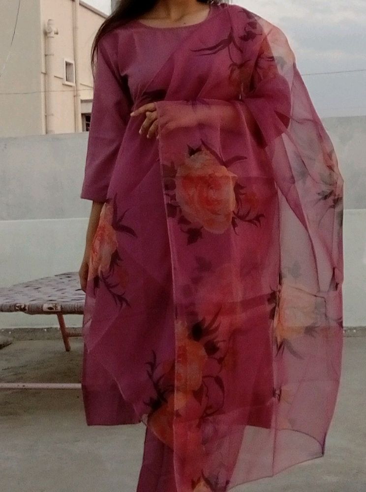 Organza Duppata Set
