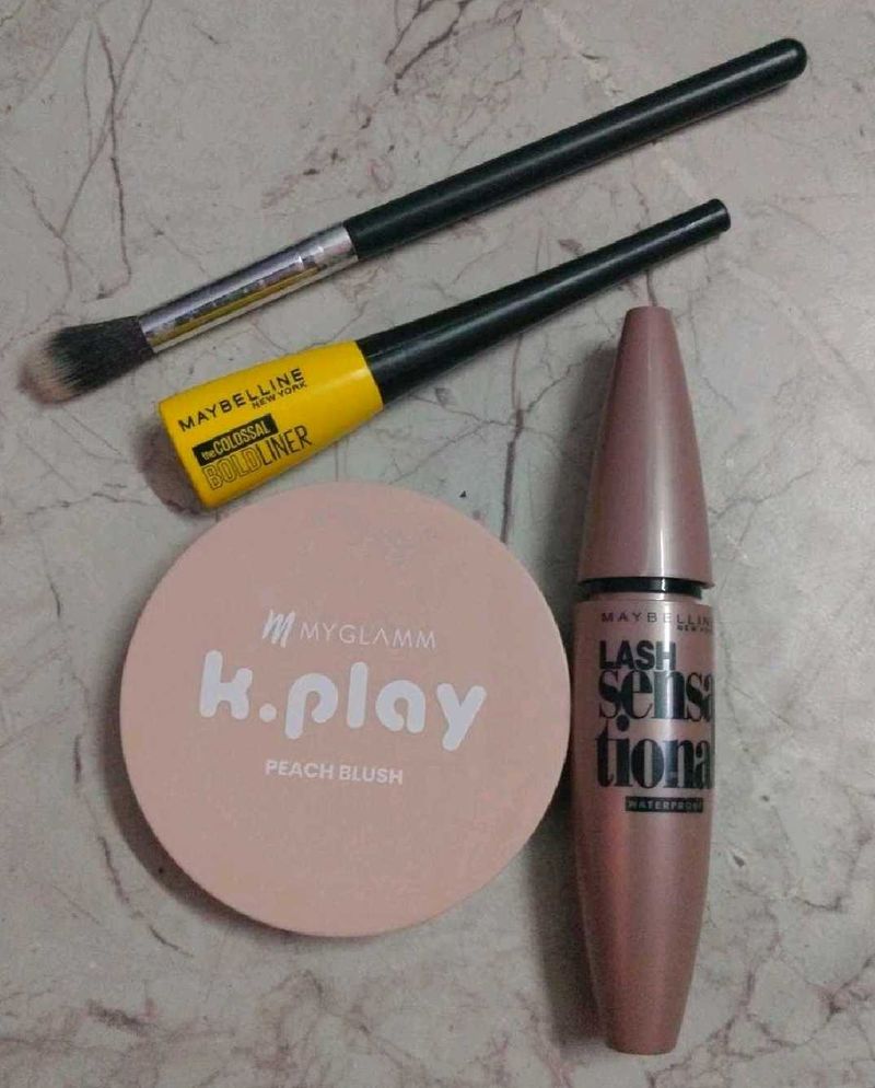 Eyeliner &amp; Mascara &amp; Blush &amp; Brush