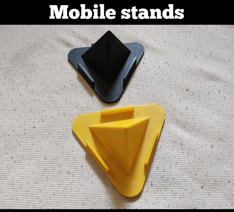 Set Of 2 Piramid Stands For Mobile