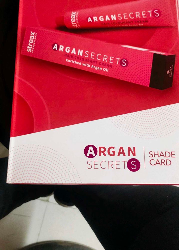 Am Selling My New Streax Colour Card