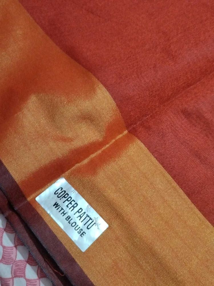 New Copper Pattu Saree