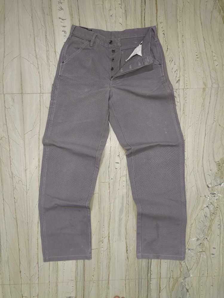 Gray Carpenter Pants