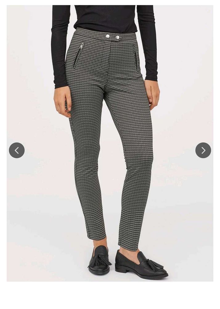 H&amp;M Houndstooth Skinny Pants