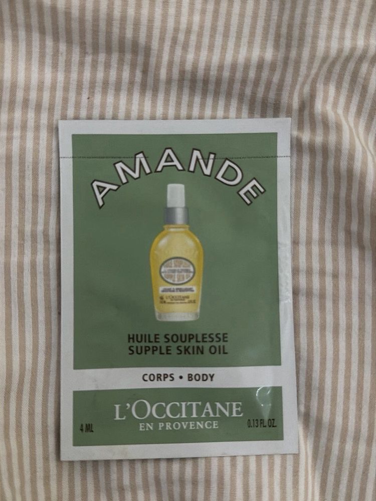 L'Occitane Amande Skin Oil Sample