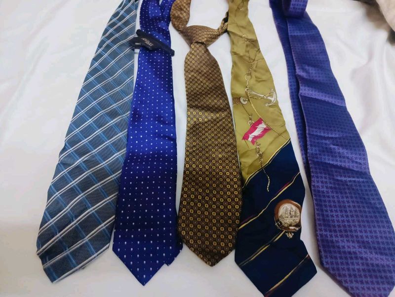 Combo Of 5 Mens Tie