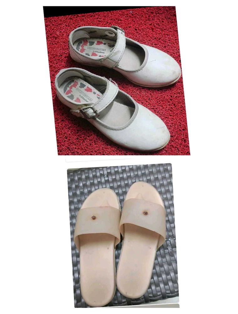 White School Shoe Baby Girl