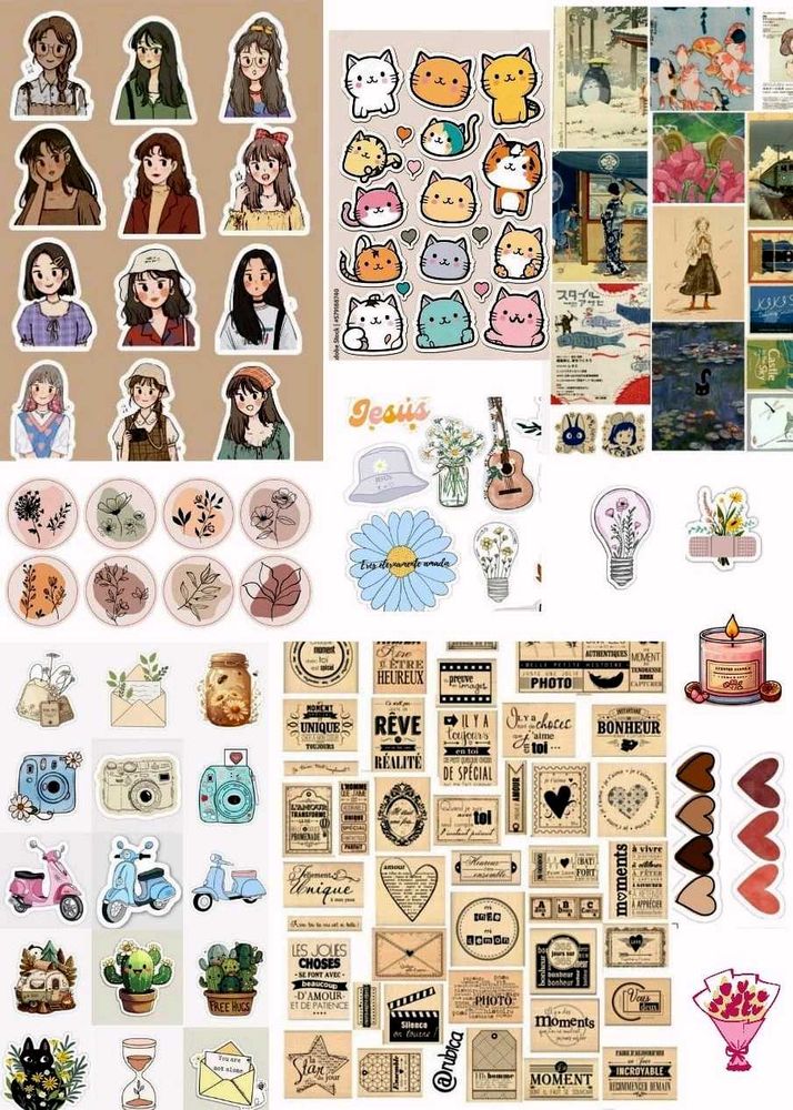 115+  Stickers