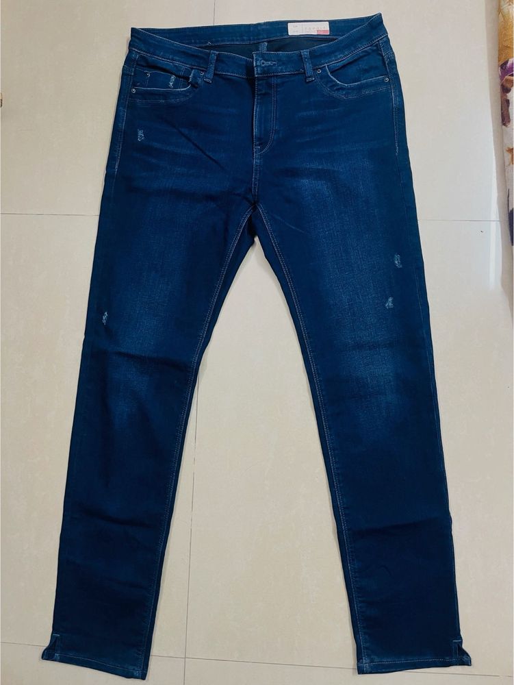 Dark Wash Denim Jeans