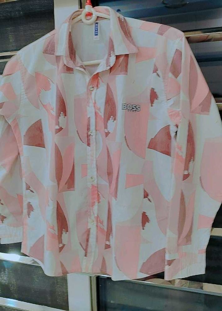 Hugo Boss Patterned Shirt