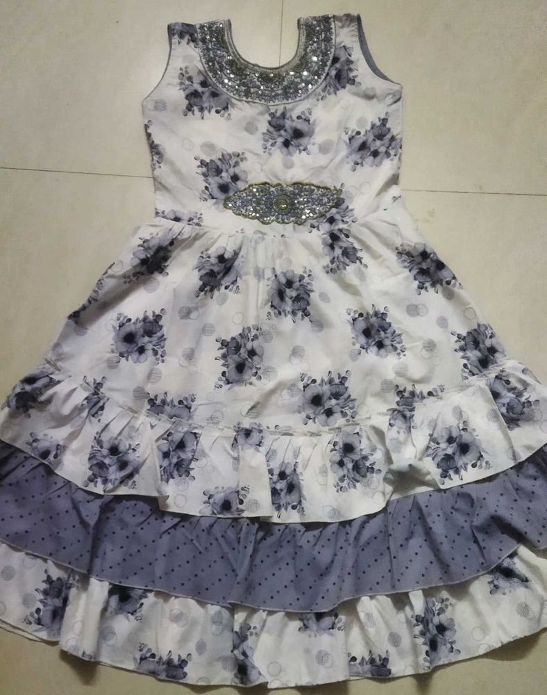 Girls&#39; Floral Party Dress