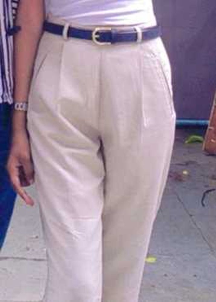 Vintage Pleated Trousers