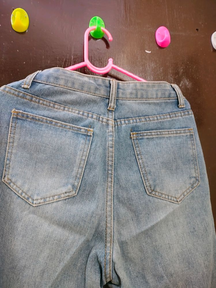 Light Wash Denim Jeans
