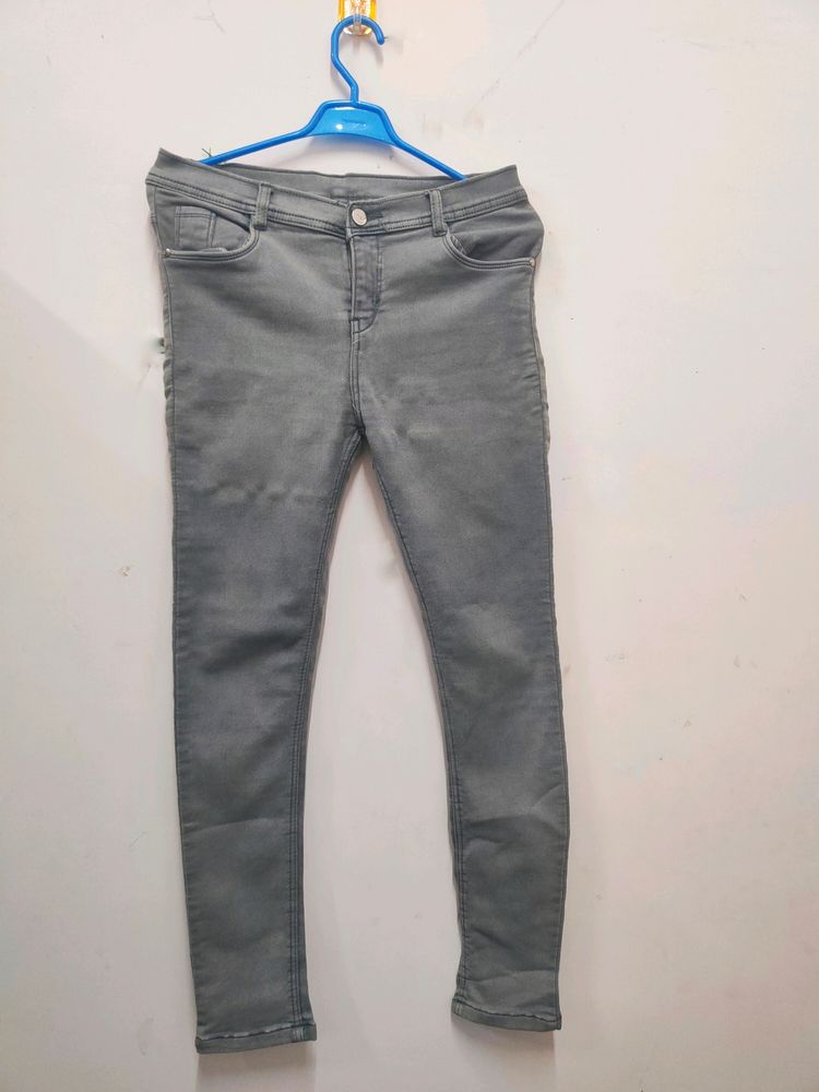 Women Grey Jeans Slim Fit