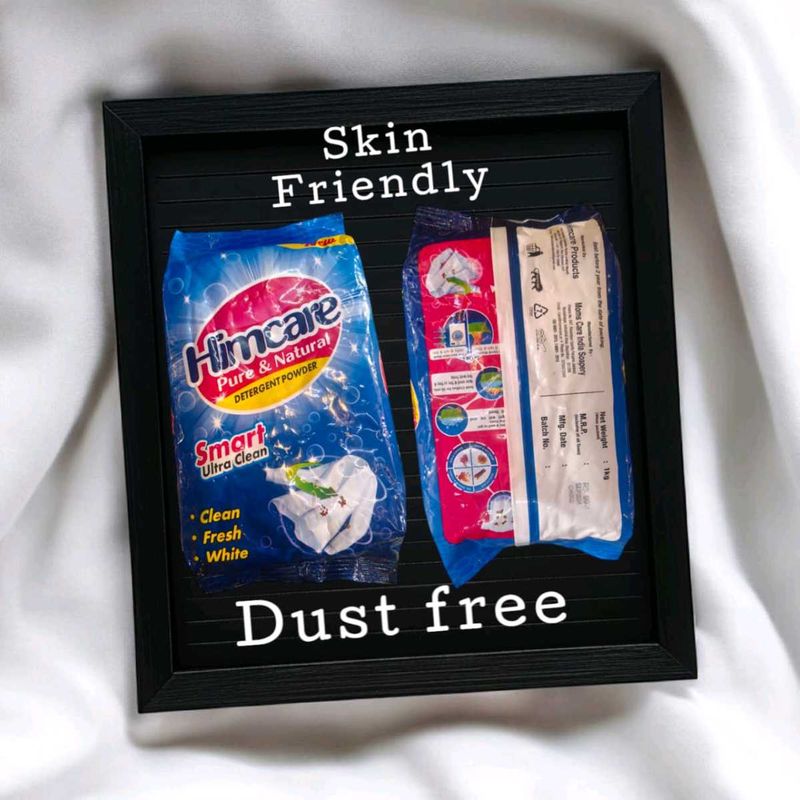 9Kg/9Piece Chuna Free Washing Powder