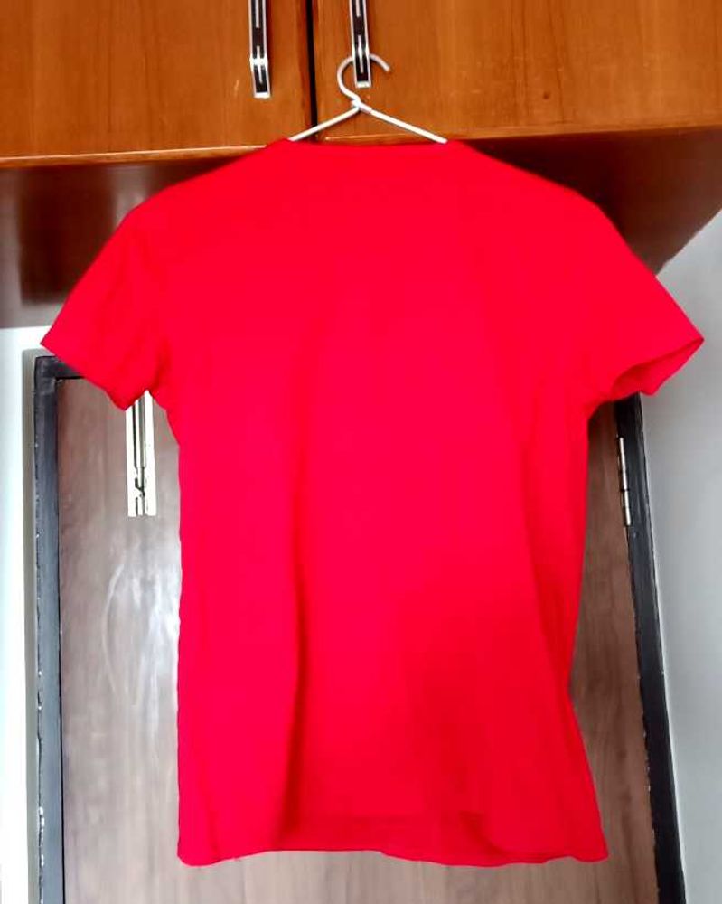 Plain Red T Shirt