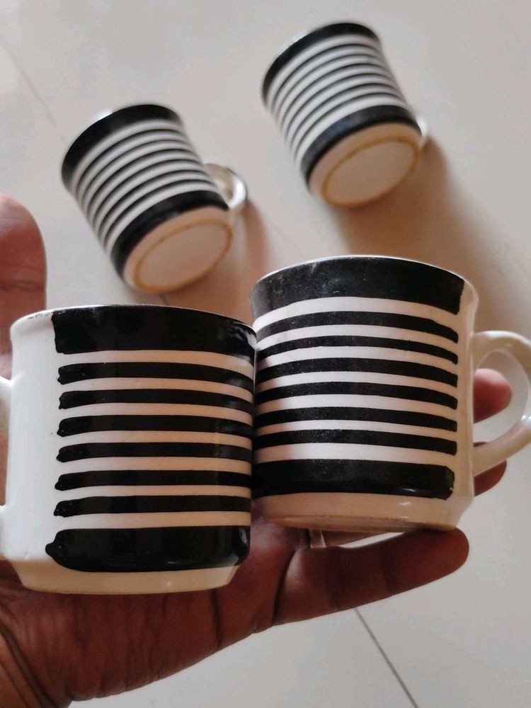 Set of 4 Coffee Cups