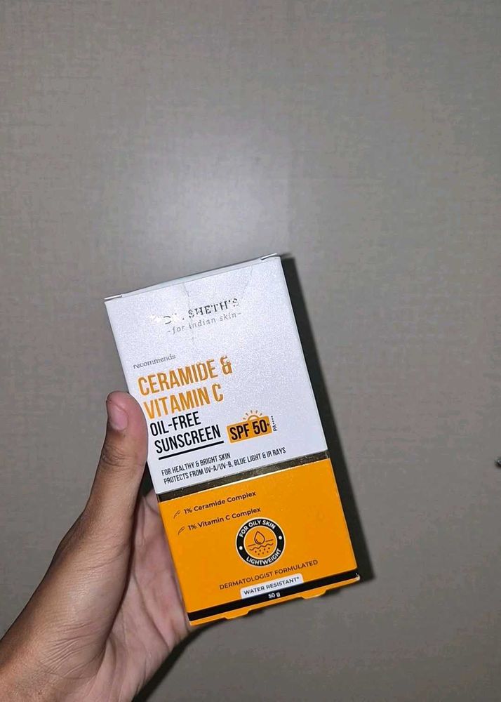 Dr. Sheth&#39;s Ceramide &amp; Vitamin C Sunscreen