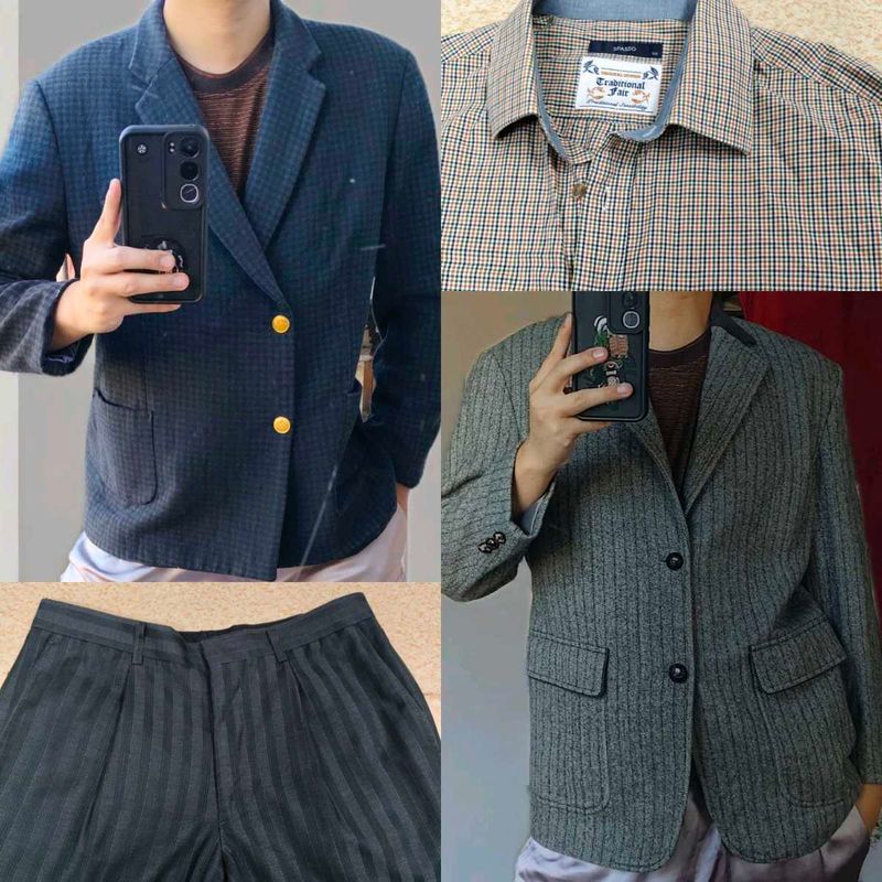 4 Combo (2 Blazer, Shirt, Pants)