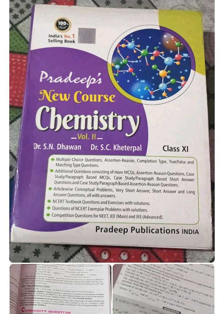 Pradeep&#39;s Chemistry Class XI - Vol.I &amp; II