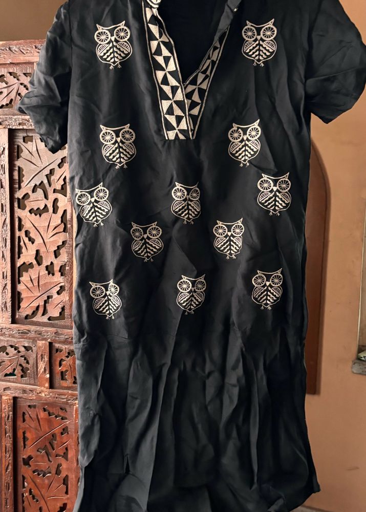 An Owl Dress From A Boutique