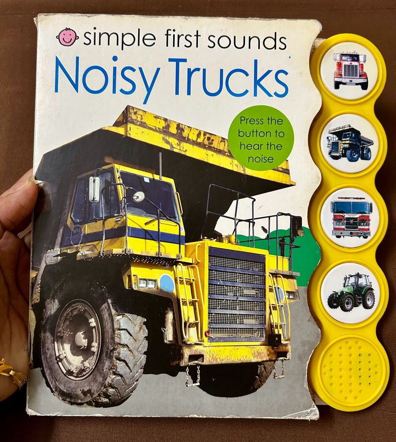 Noisy Trucks(Sound Not Working)Book
