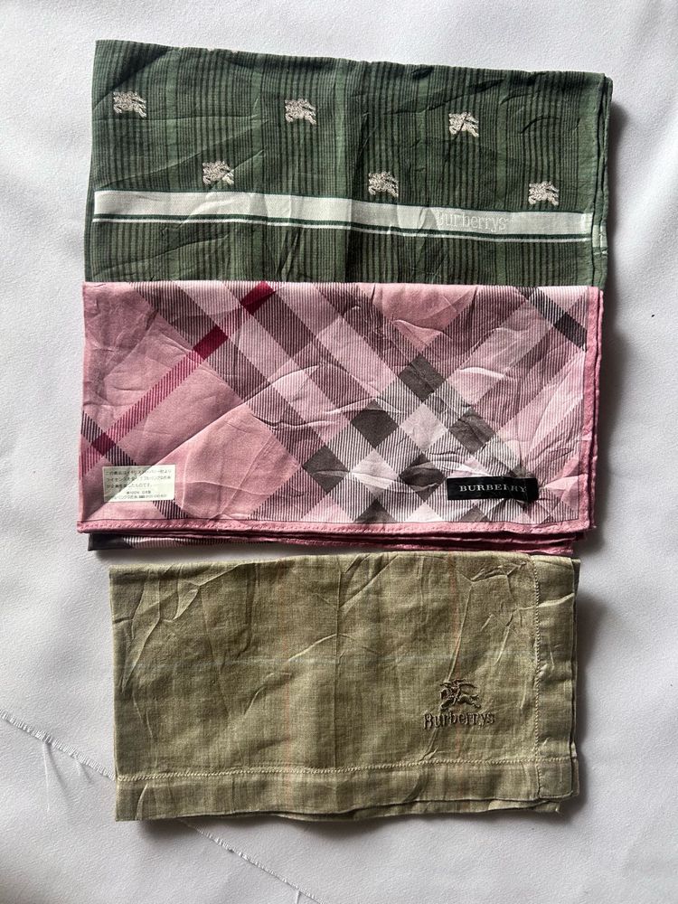 Burberry Combo Of 3 Hankies