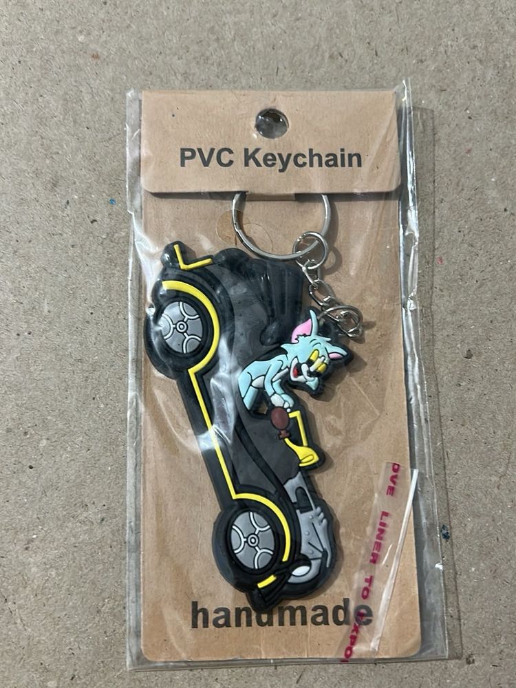 Tom Rubber Keyring