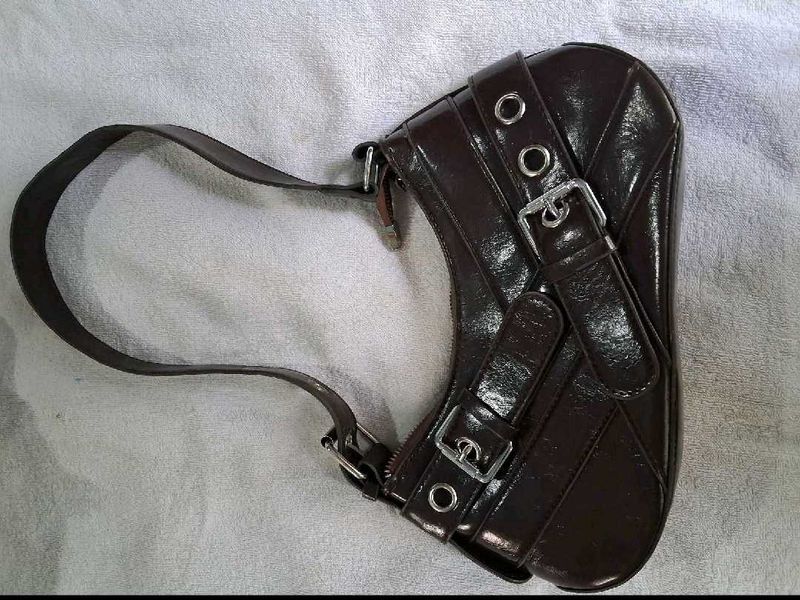 Vintage Brown Leather Bag