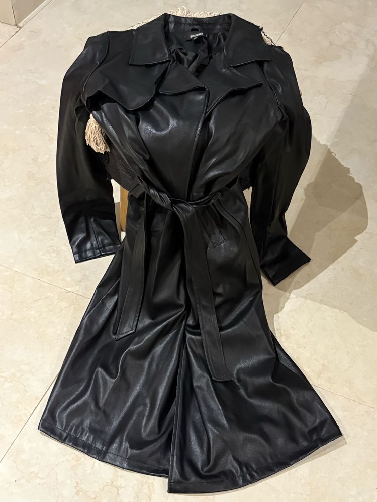 Missguided Longline Trench Coat