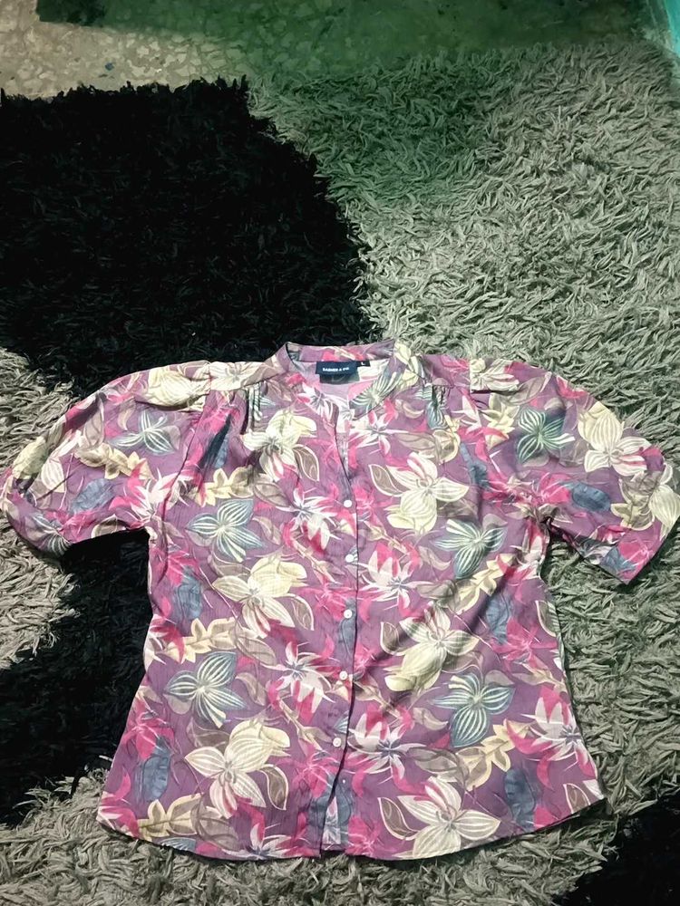 Floral Print Shirt