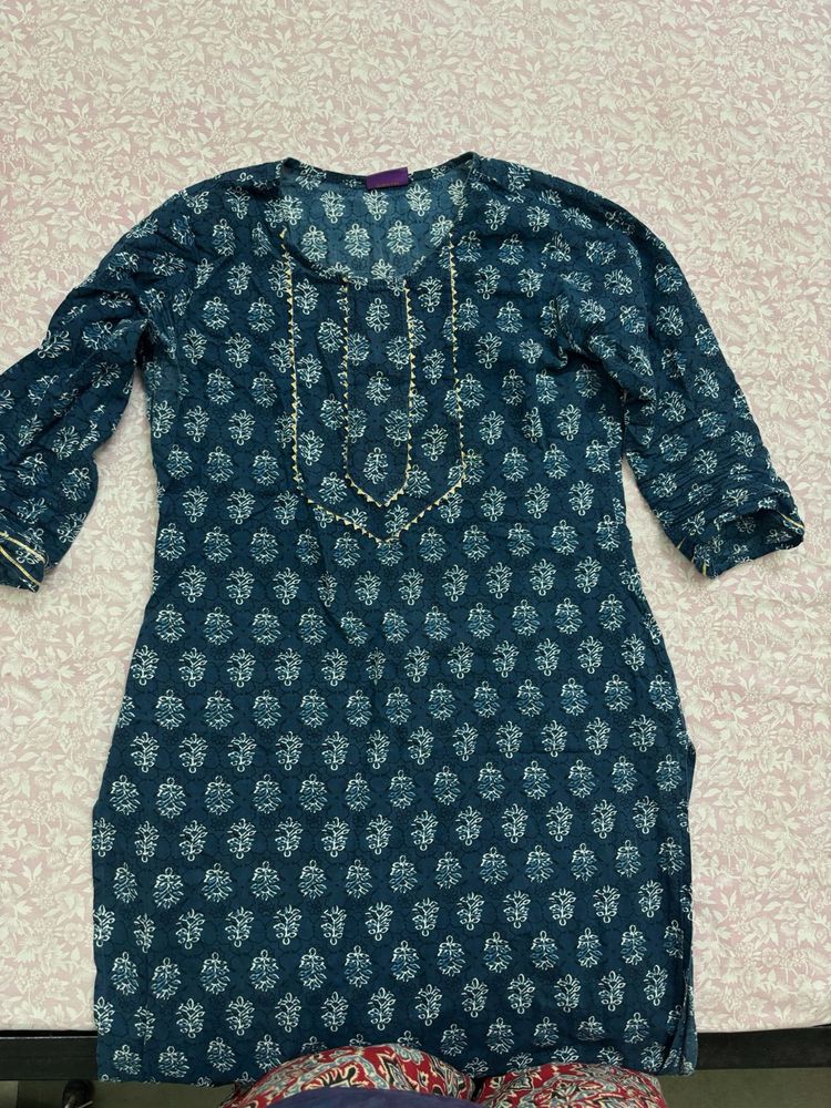 Blue Kurti