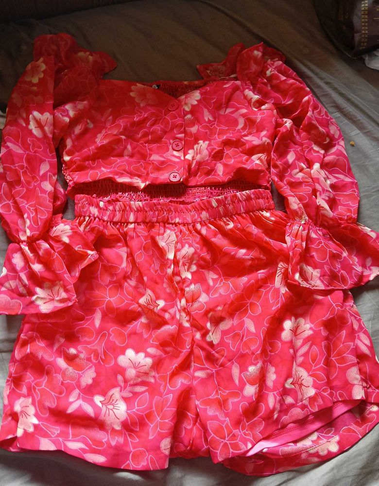 Floral Two-Piece Set