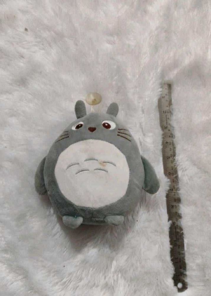 Cute Totoro Plush Keychain