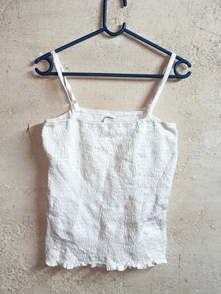 Trendy Ladies Fashion Top White