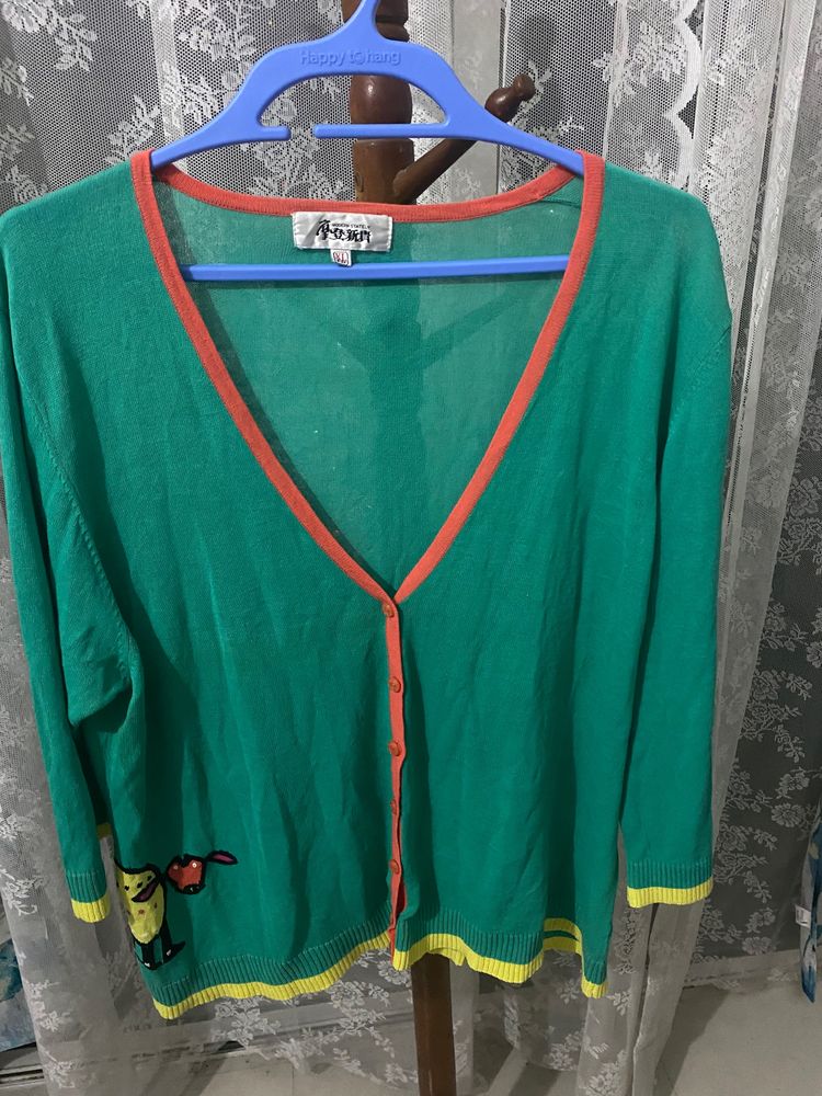 Bangkok Cardigan, Size XL Fits Upto 50 Bust