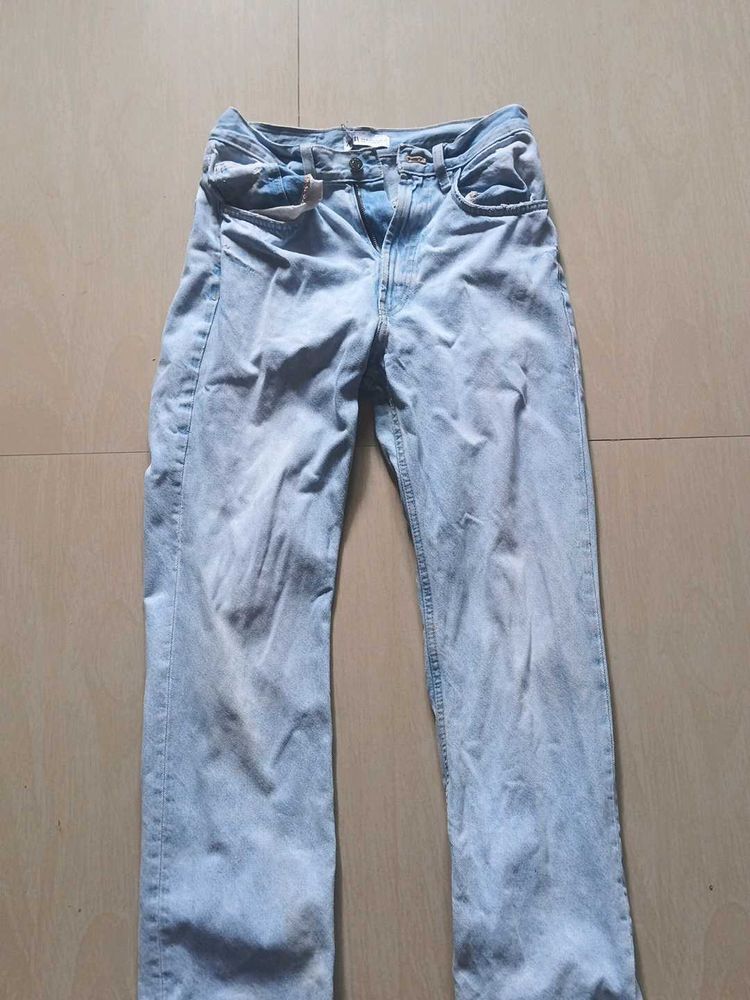 Light Wash Denim Jeans