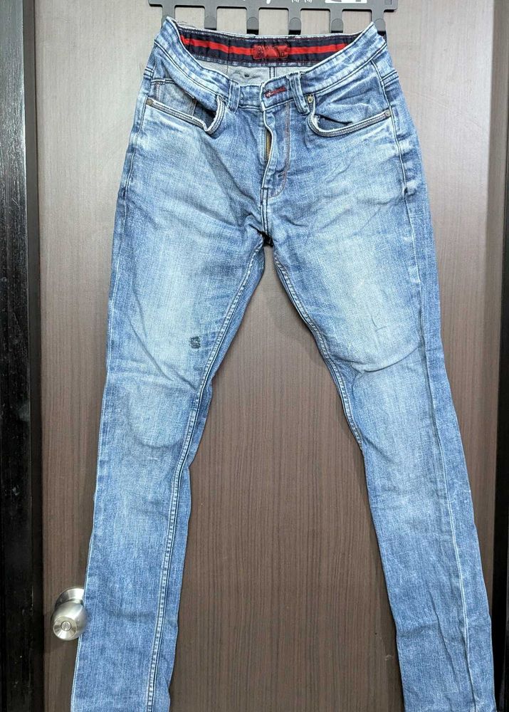 Light Wash Denim Jeans