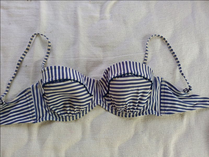 stripped bra