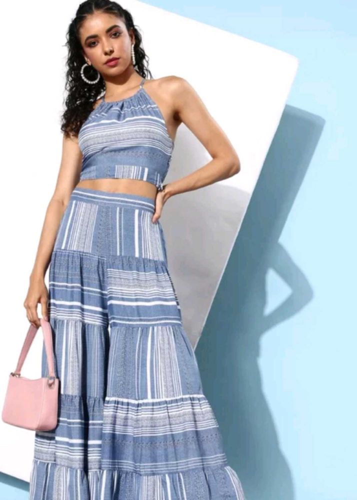Striped Two-Piece Set