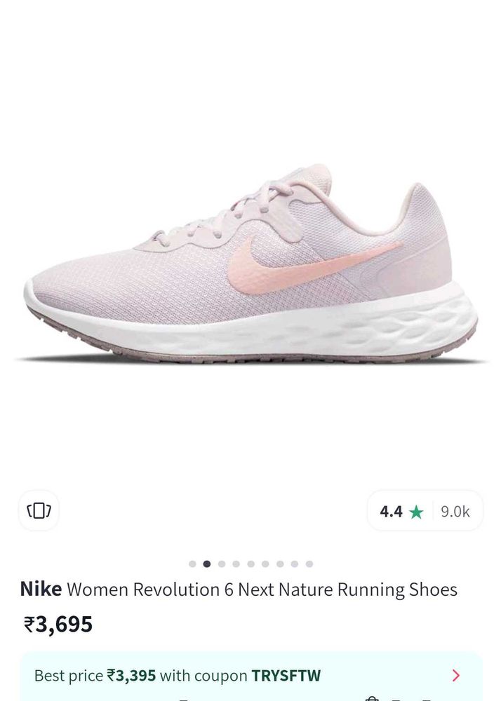 Nike Pink Sports Shoes