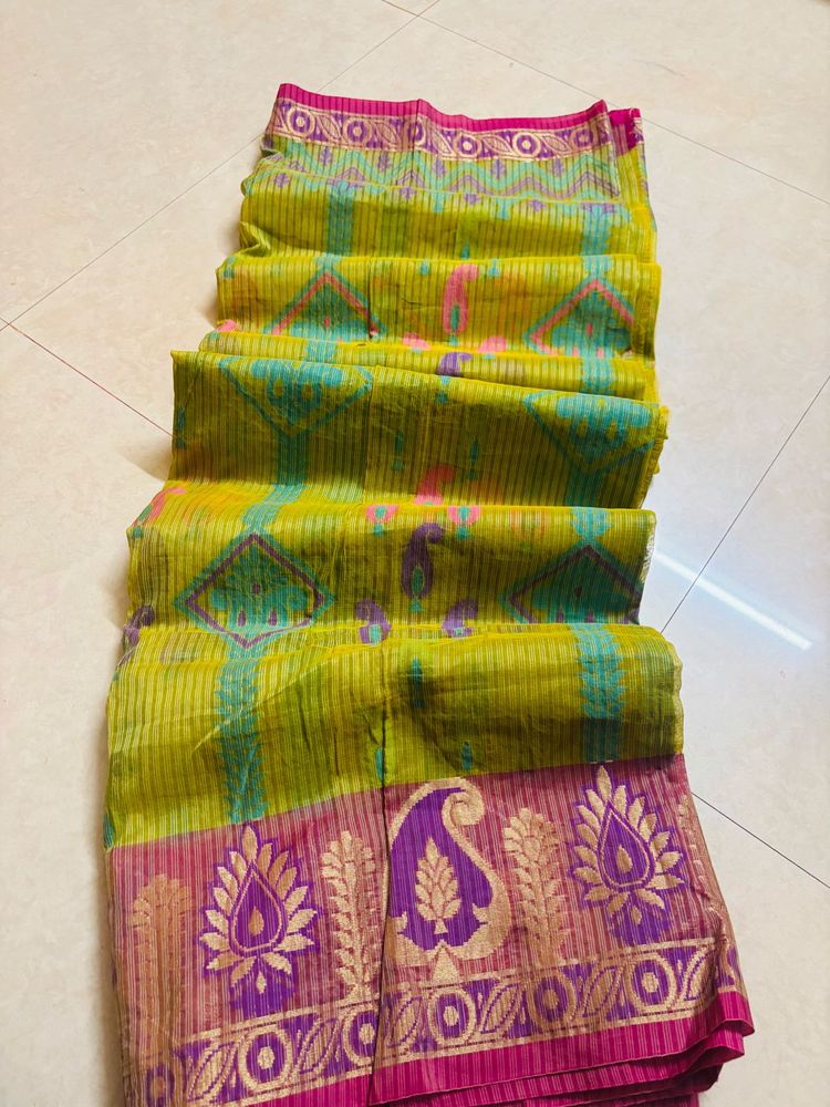 Printed kota Saree