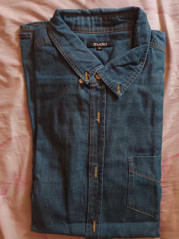 Denim Shirt - Zudio