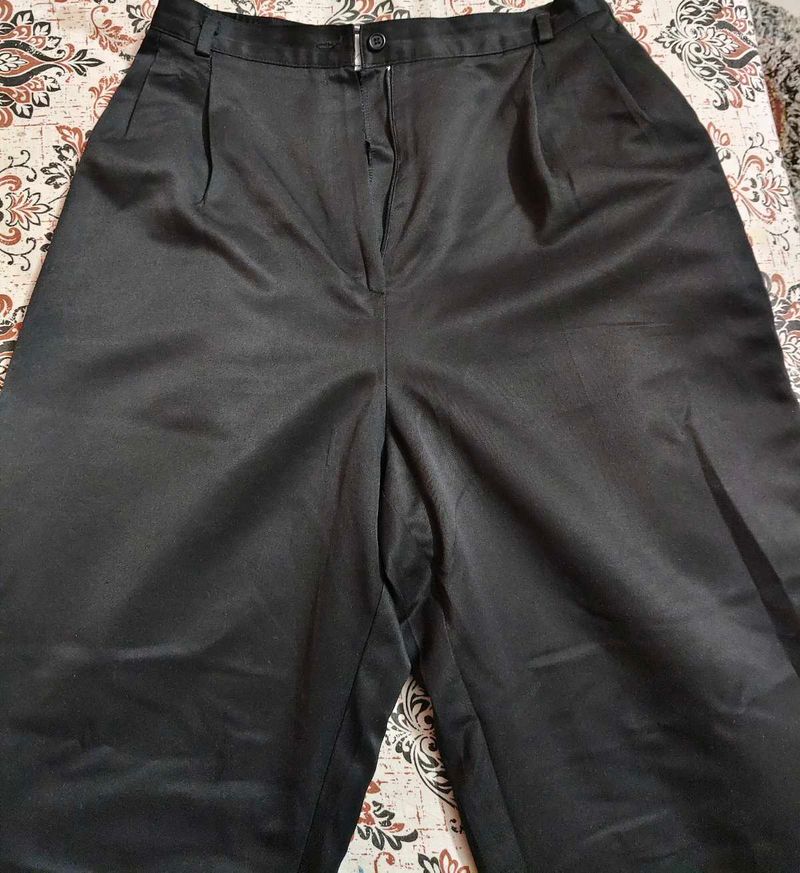 Highwasted Korean Black Trousers