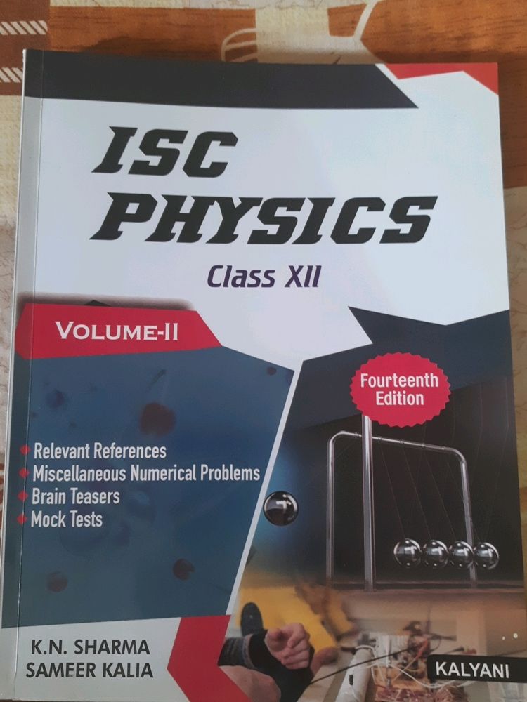 Isc Physics Book With Practice Questions Referenc