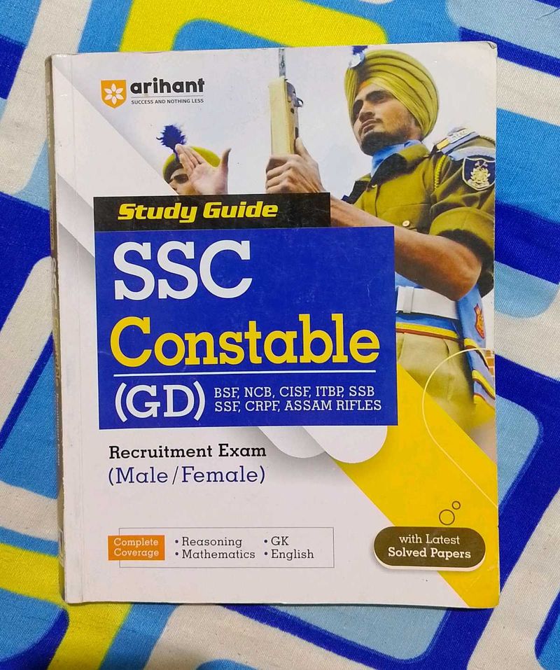 SSC Constable (GD) Study Guide – Arihant Pu