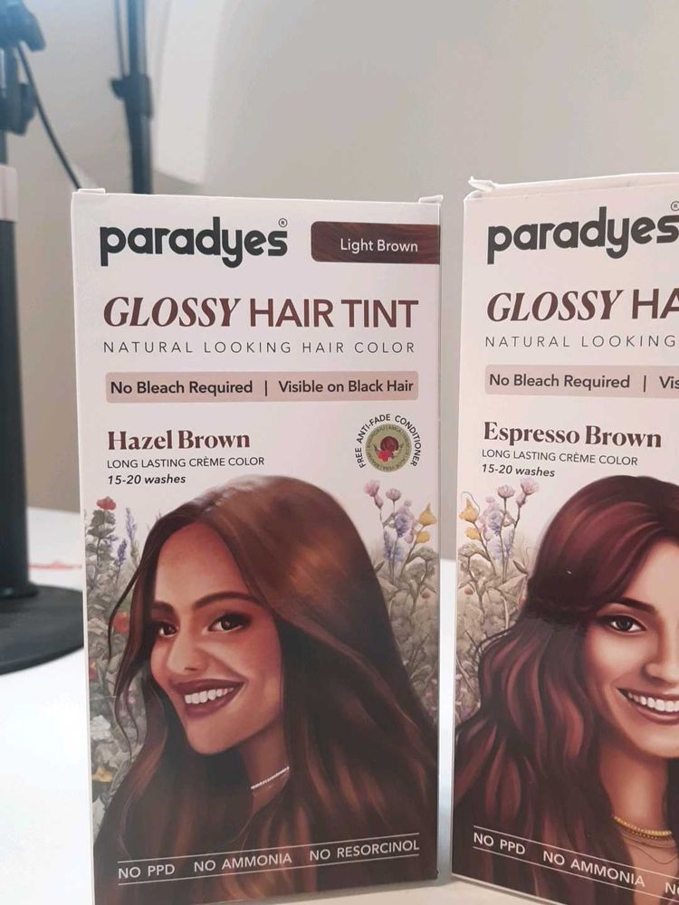 2 Paradyes No Bleach Hair Color