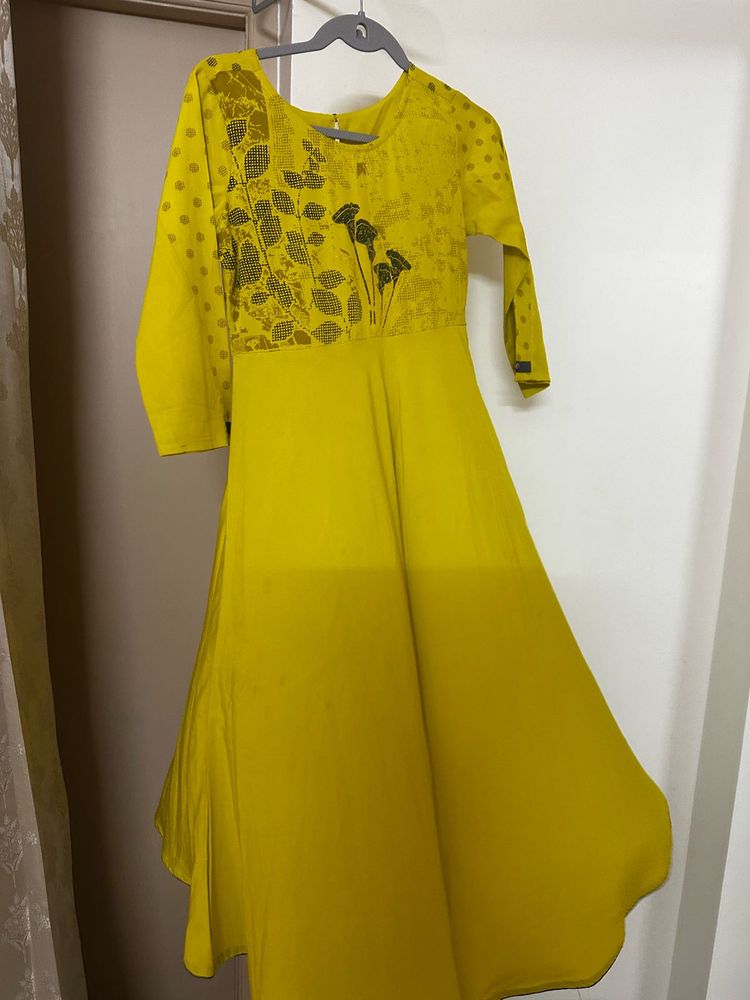 Elegant Yellow Kurta