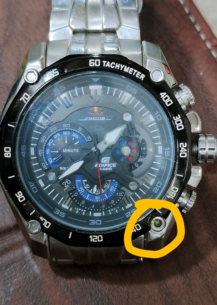 Casio Edifice Red Bull Racing Watch EF-550RBSP-1AV Minor Defect