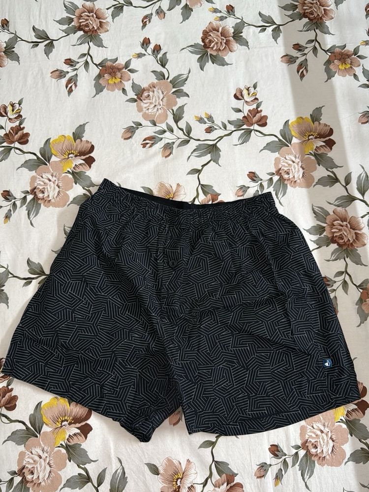 Jockey Geometric Print Athletic Shorts