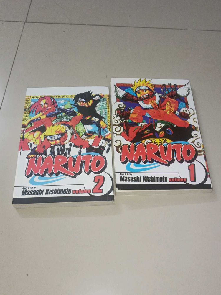 Naruto Manga Volumes 1 &amp; 2